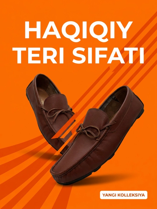 Roberto Bossi erkaklar charm mokasinlari, bahor, yoz, kuz, tufli,o'lchamlari 39 dan 44 gacha
