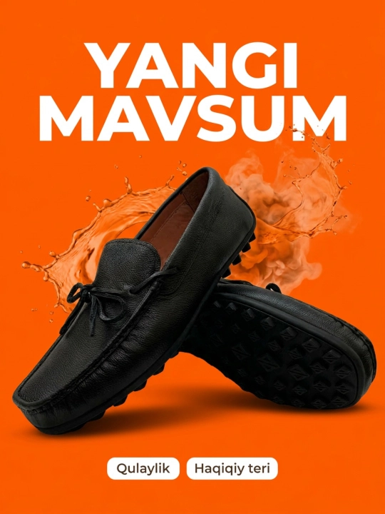 Roberto Bossi erkaklar charm mokasinlari, bahor, yoz, kuz, tufli,o'lchamlari 39 dan 44 gacha