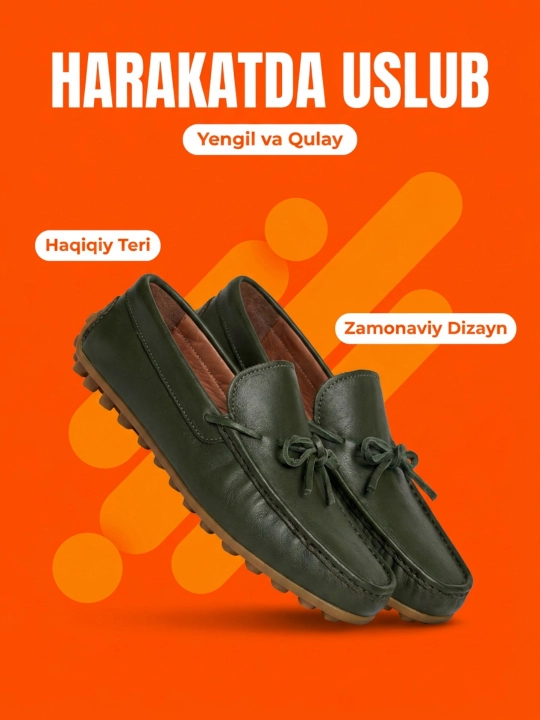 Roberto Bossi erkaklar charm mokasinlari, bahor, yoz, kuz, tufli,o'lchamlari 39 dan 44 gacha