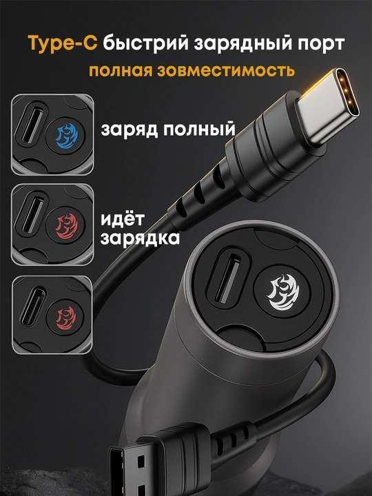 Kehu MM521 sozlanadigan fokusli LED qo‘l fonari, USB Type-C, 500 m, IP66