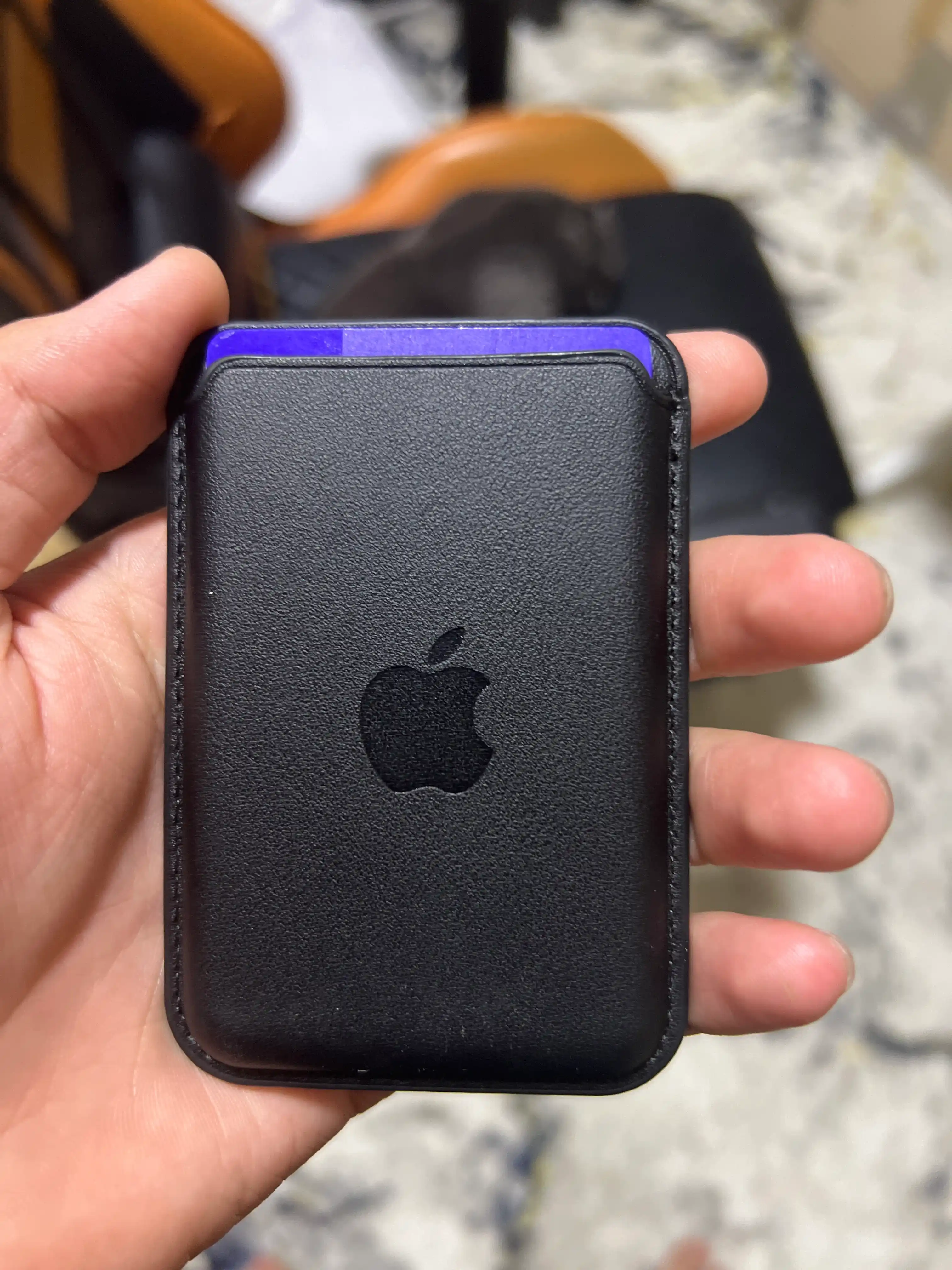 Держатель карт для iPhone MagSafe, магнитный кардхолдер, компактный
