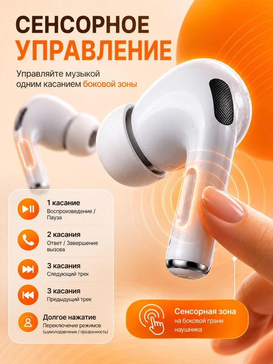Pods Pro 2 , Bluetooth quloqchinlari, simsiz naushnik, simsiz quloqchin
