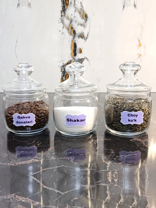 Наклейки на банки для специй, круп и сыпучих продуктов, 100 шт
