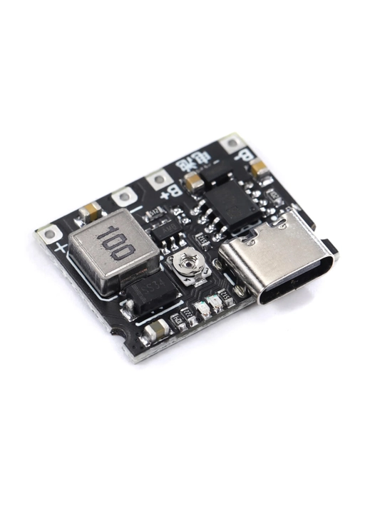 LX-LCBST Li-ion akkumulyator zaryadlash moduli, Step-Up Boost 4–28V USB Type-C - 