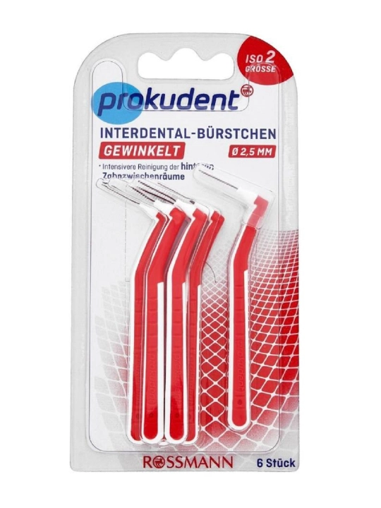 Межзубные ёршики для брекетов Prokudent 2.5 mm многоразовые