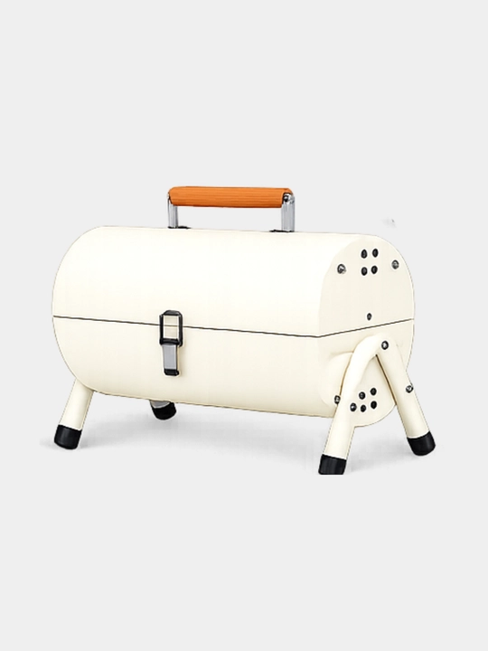 Portativ mini BBQ mangal-gril, 3xil rangda, 42sm x 37.5sm x27.5sm
