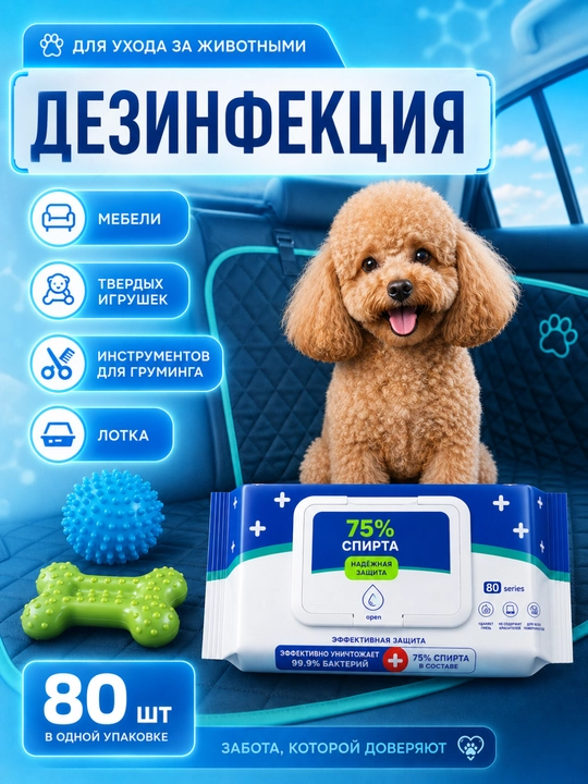 Влажные салфетки, спиртовые дезинфицирующие