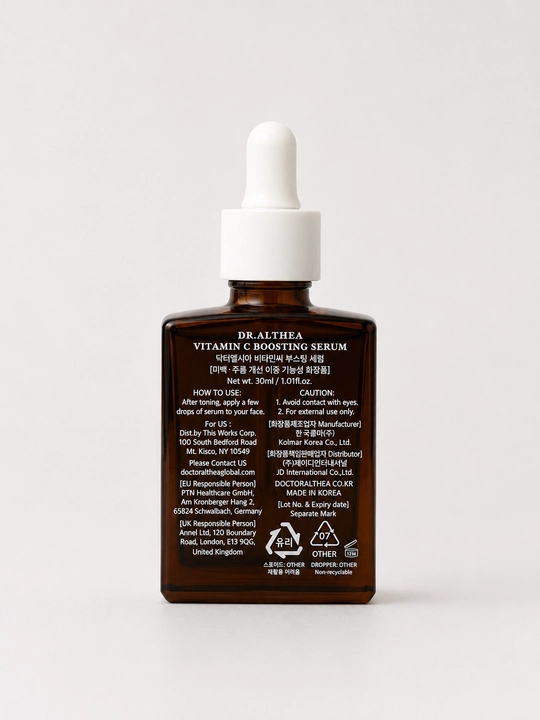 Dr althea vitamin c vitamin s vitamin doktor alther yuz oqartiruvchi serum sviritka