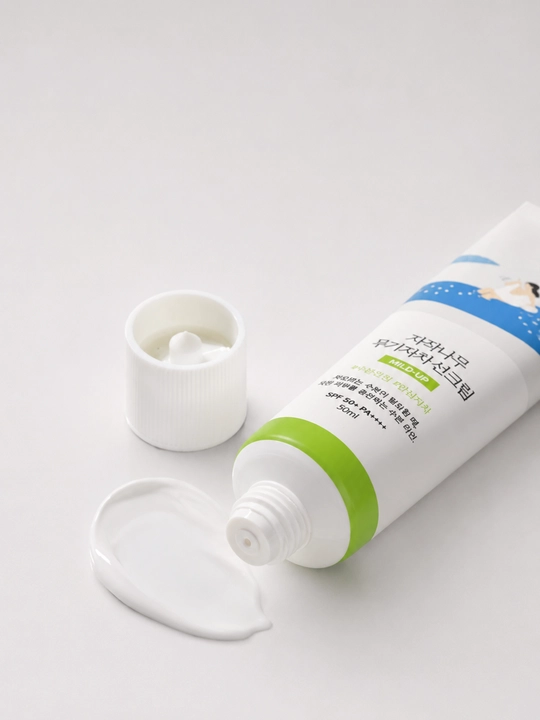 Round lab birch juice mild-up sunscreen yashil spf yog'li yuzga quyoshdan saqlovchi