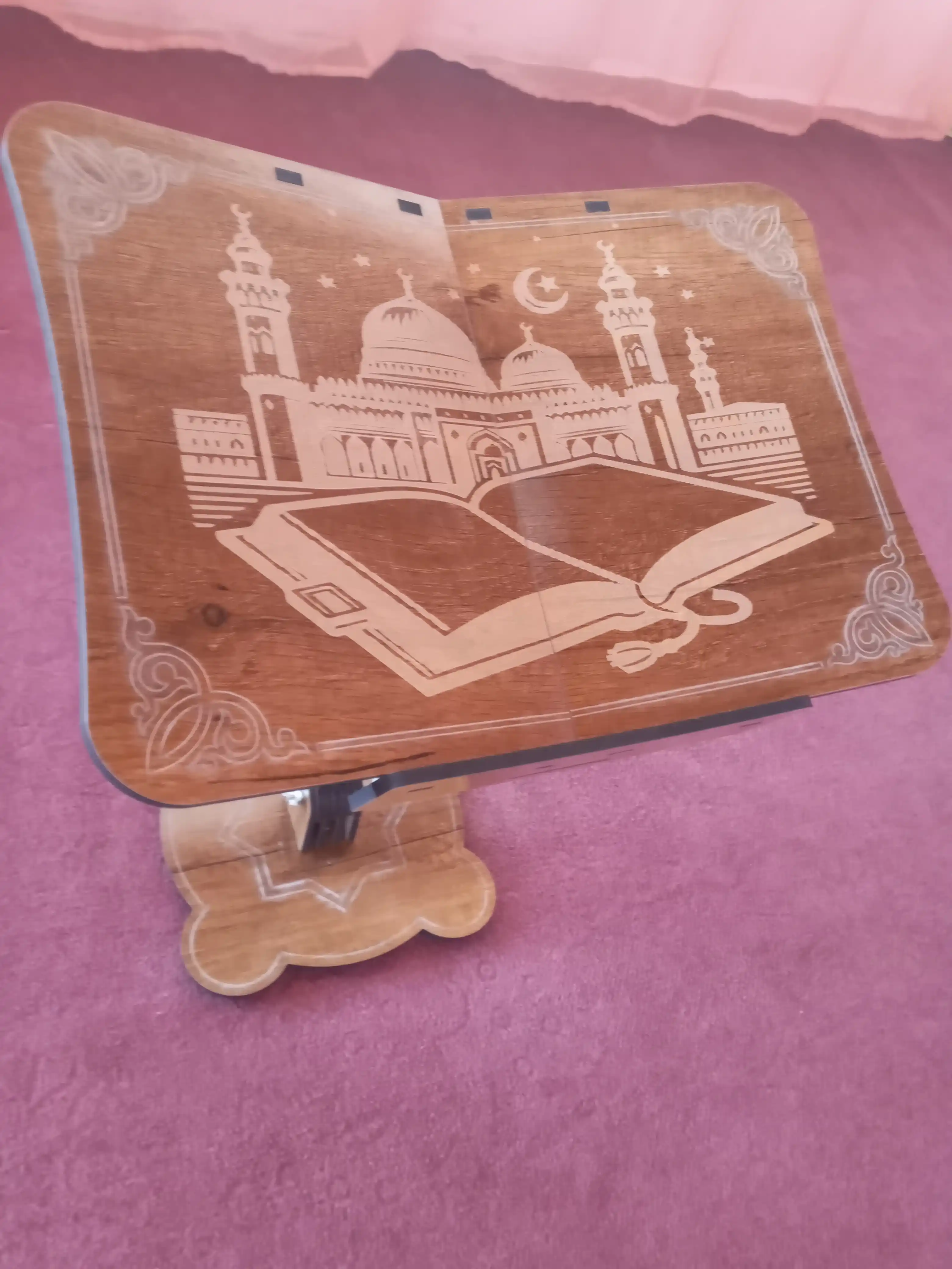 Доска, подставка для книг, регулируемый размер, складная, деревянная, для подарков