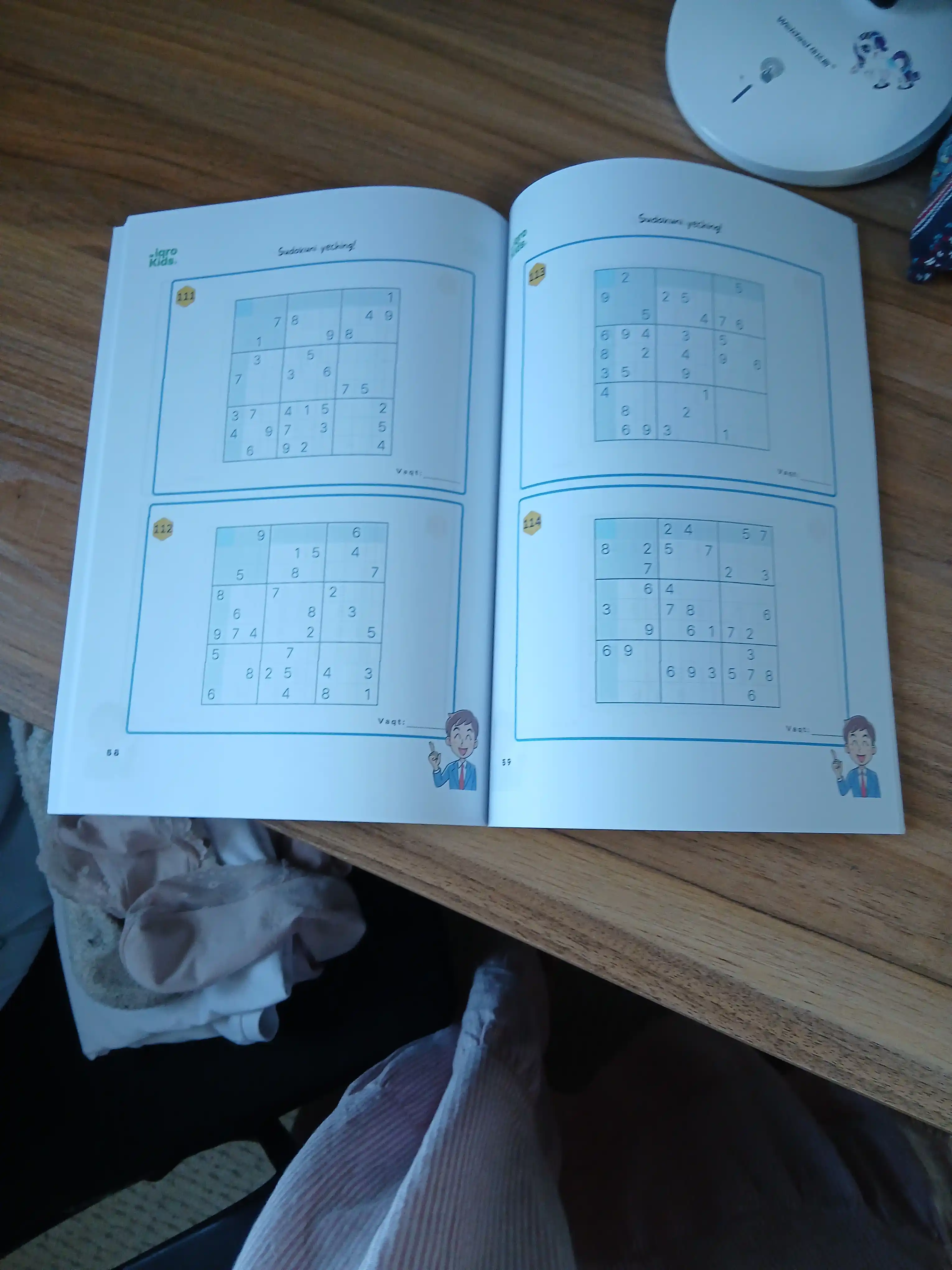 Sudoku – mantiqiy boshqotirmalar