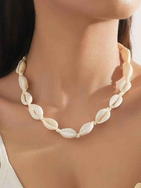 Ayollar qobiqli choker marjonlarni, o‘lchami sozlanadigan - 