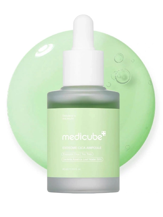 Medicube Exosome Cica Ampoule 30 мл, сыворотка для успокоения кожи