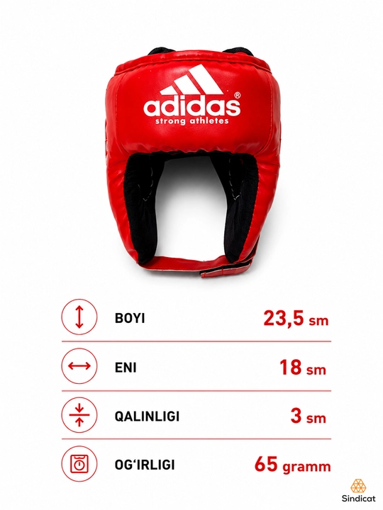Boks, MMA va jang san’atining barcha turlari uchun shlemlar, o‘lchamlari: universal