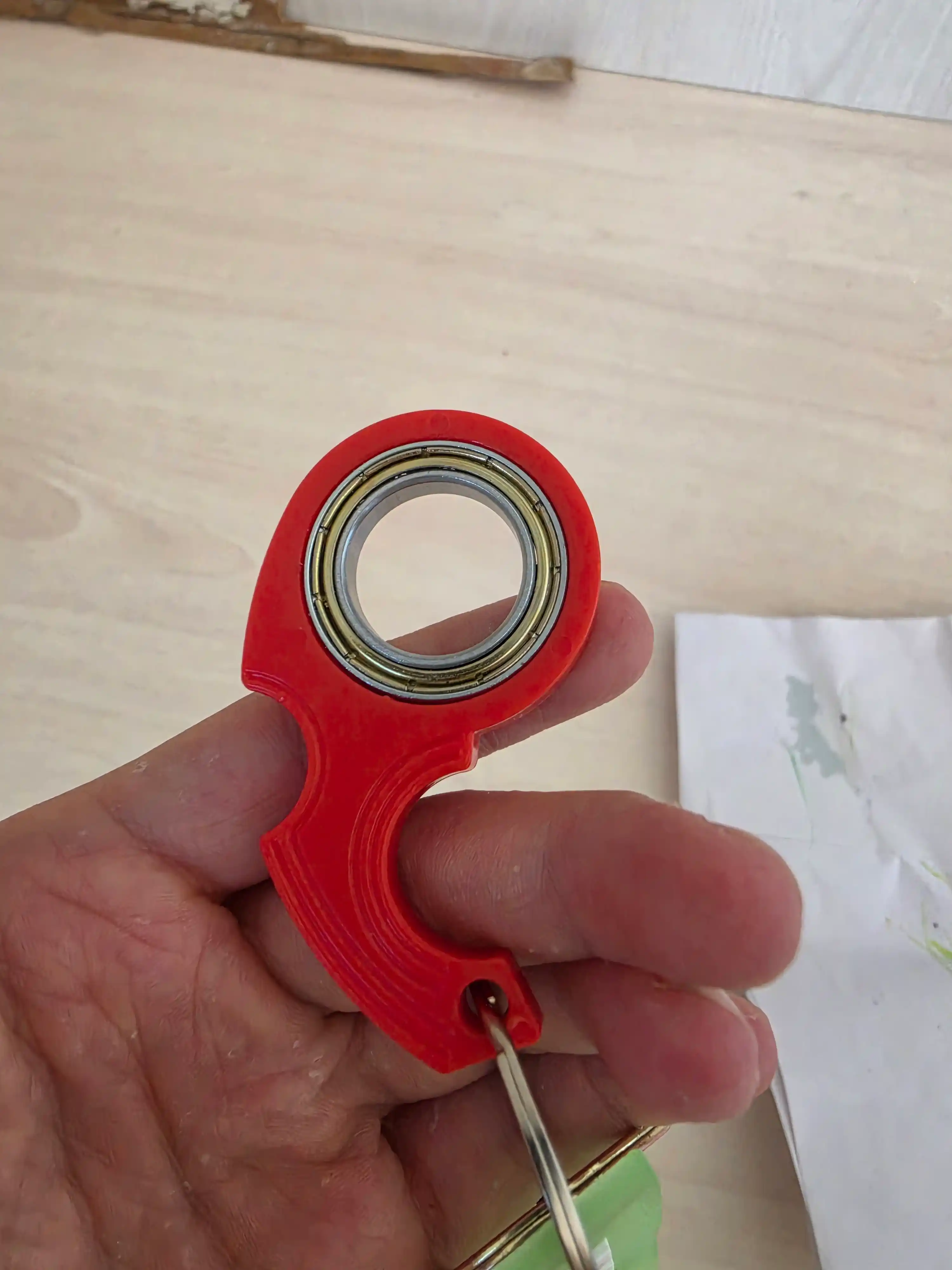 Брелок-спиннер, брелок для авто, брелок для ключей, керамбит спиннер