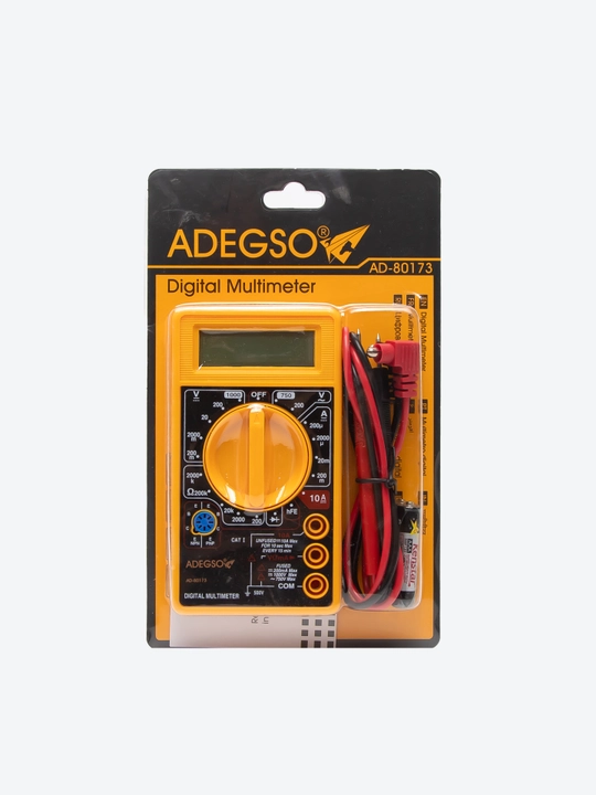 Цифровой мультиметр ADEGSO AD-80173 – для измерения напряжения тока сопротивления и других