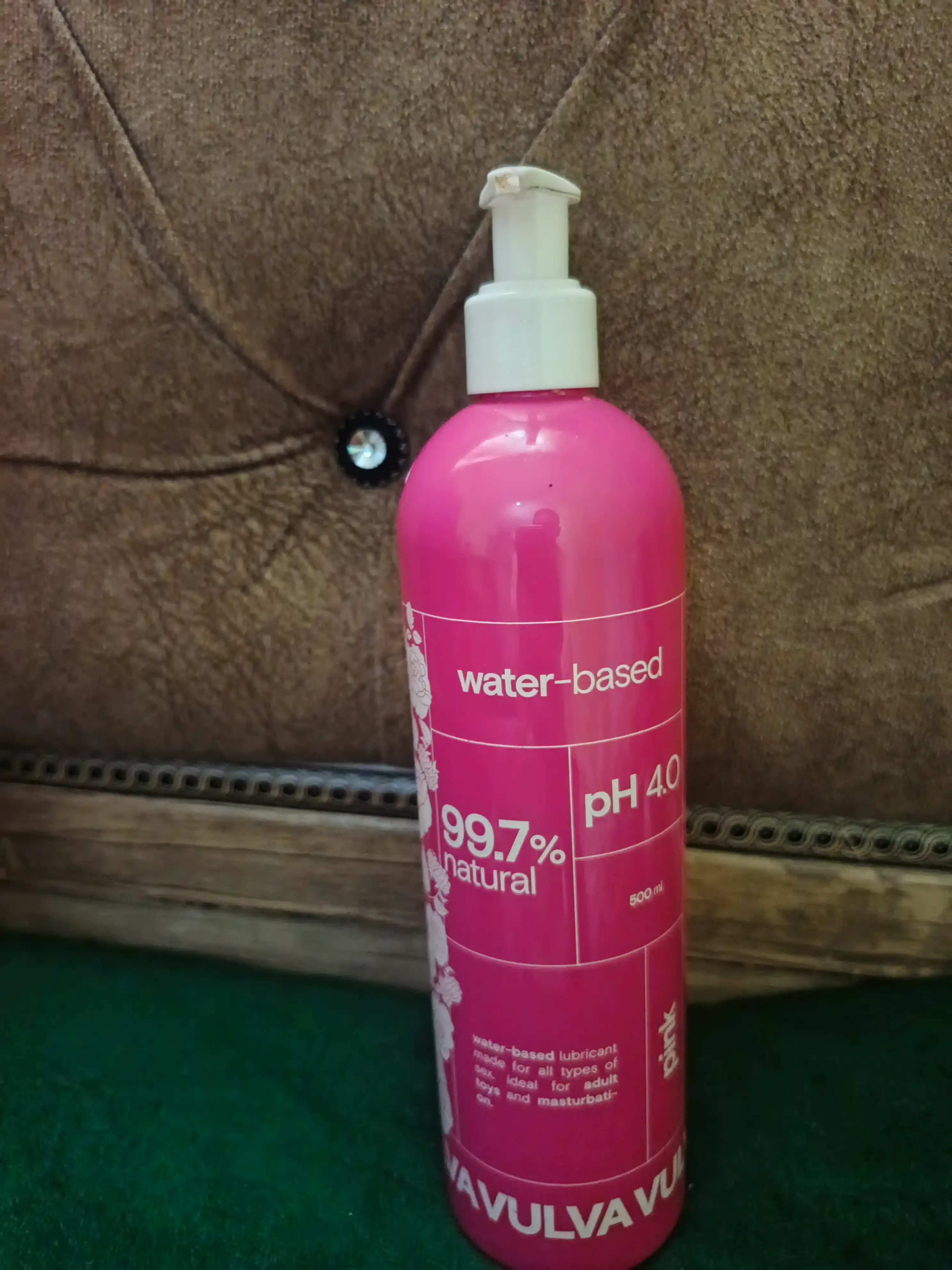 Intim gel lubrikant VULVA, Lovix Classic va Pink malina hamda atirgul hidli surtma, 500 ml