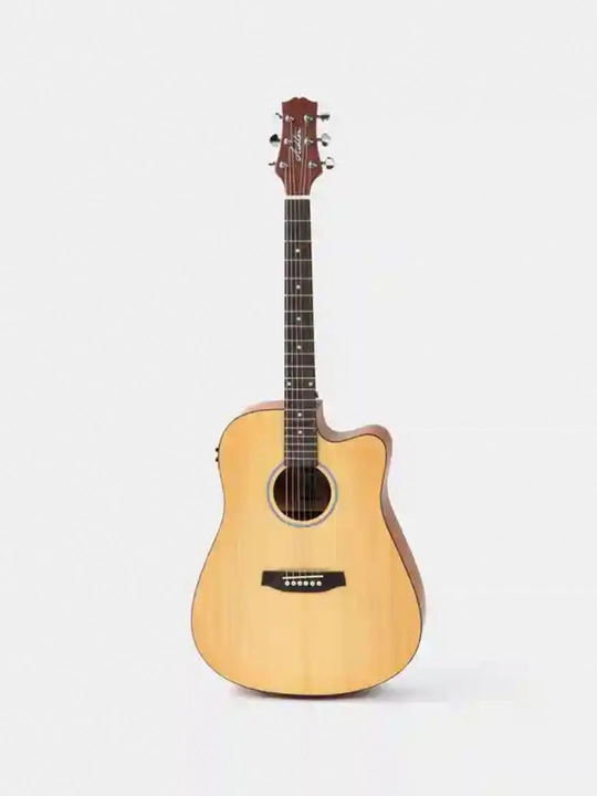 Ashton D20CEQ Elektro-Akustik Gitara NTM, TSB va BK - 