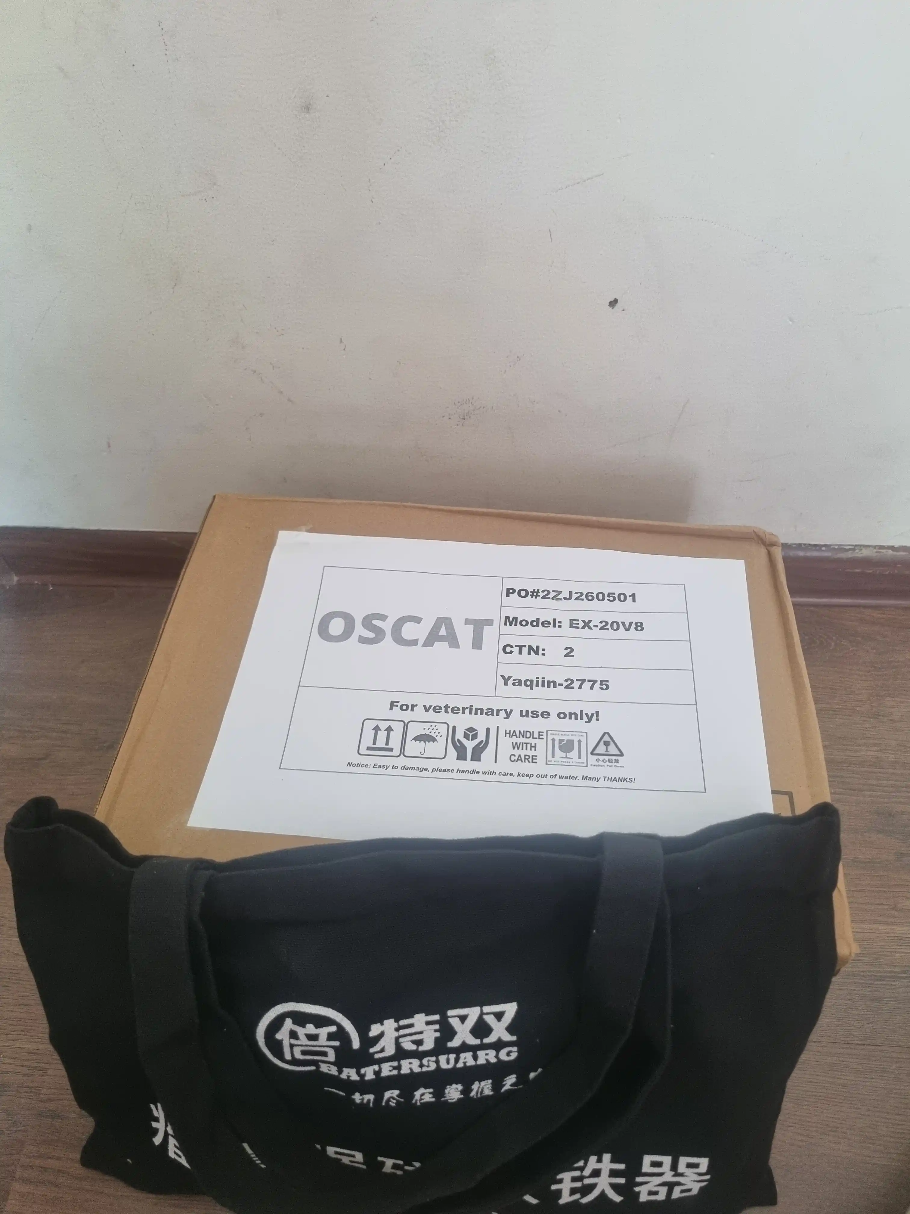 Chiziqli va barmoqli rektal sensorli ko‘chma veterinariya Uzi tekshiruvi apparati