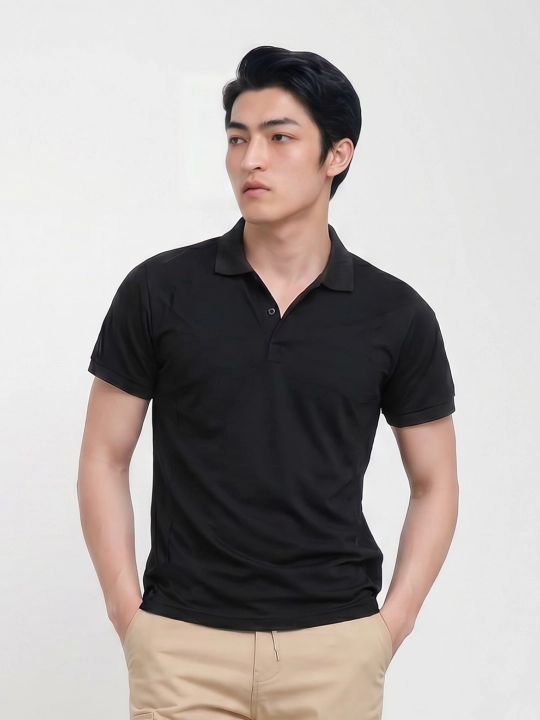 TERRA PRO Erkaklar polosi, kalta yengli SS23CA2N-17-12279