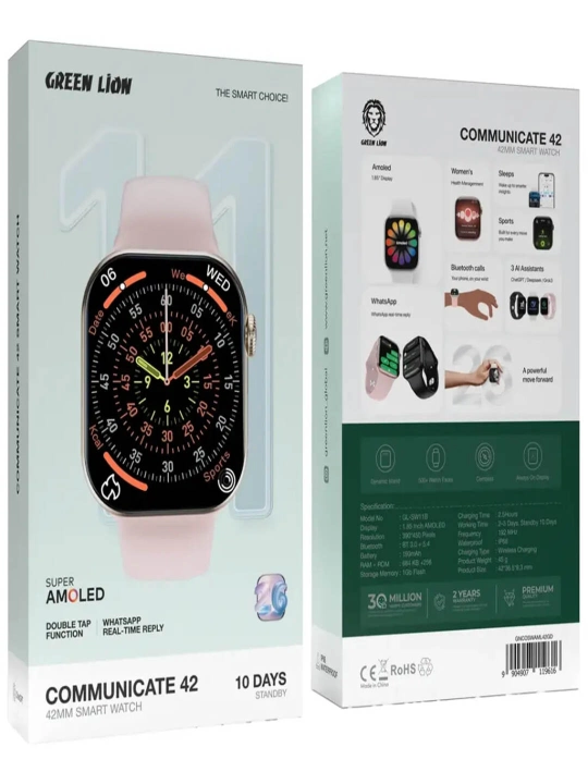 Смарт-часы Green Lion Communicate 42 - 42 мм