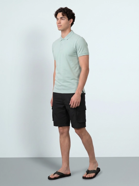 TERRA PRO Erkaklar polosi, kalta yengli SS23CA2N-17-12279