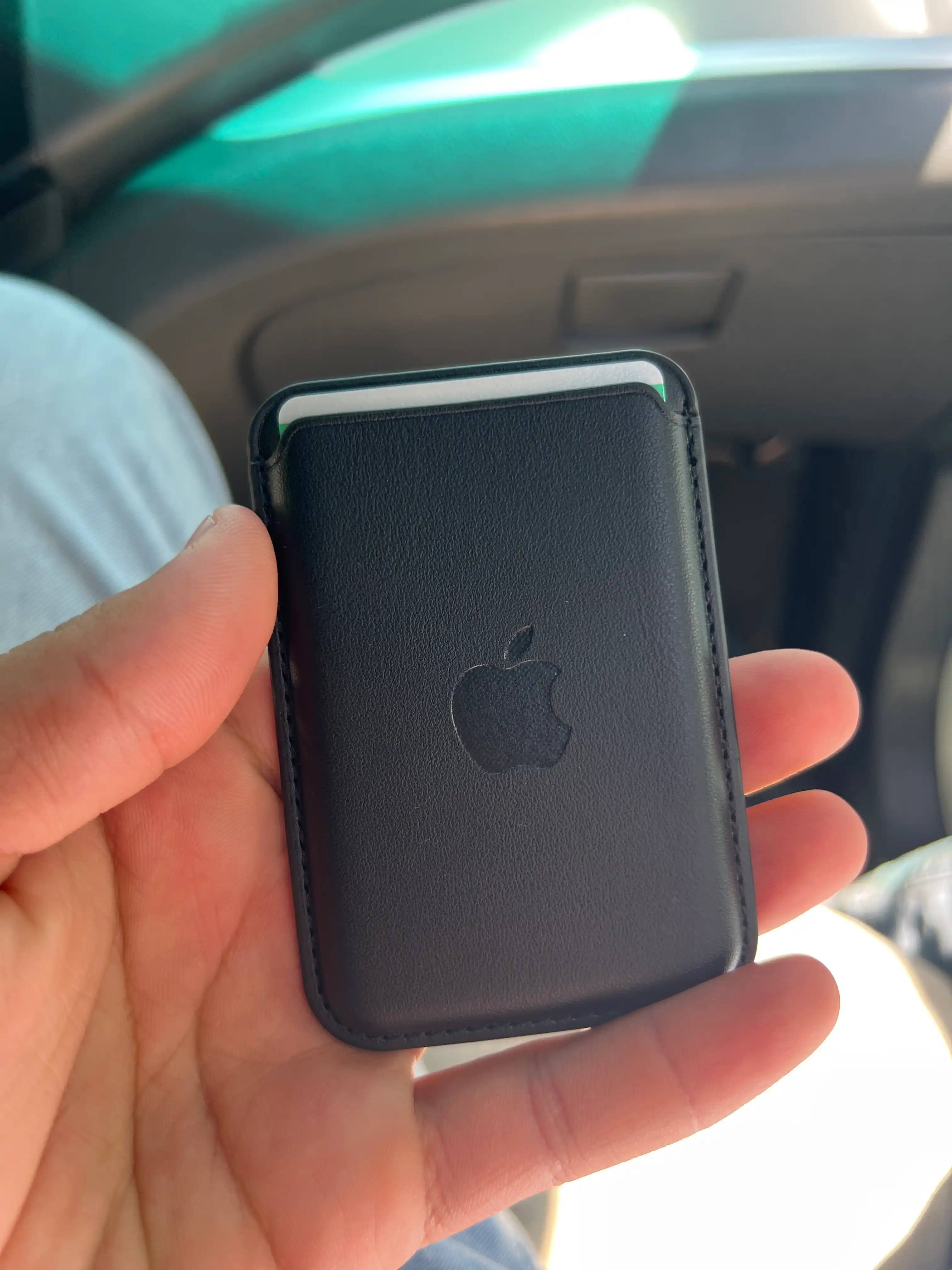 Держатель карт для iPhone MagSafe, магнитный кардхолдер, компактный