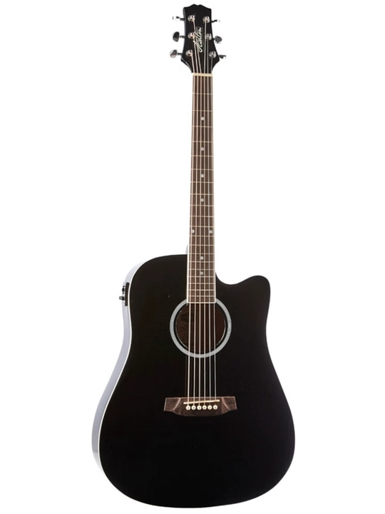 Ashton D20SCEQ Elektro-Akustik Gitara (NTM, TSB va BK) - 