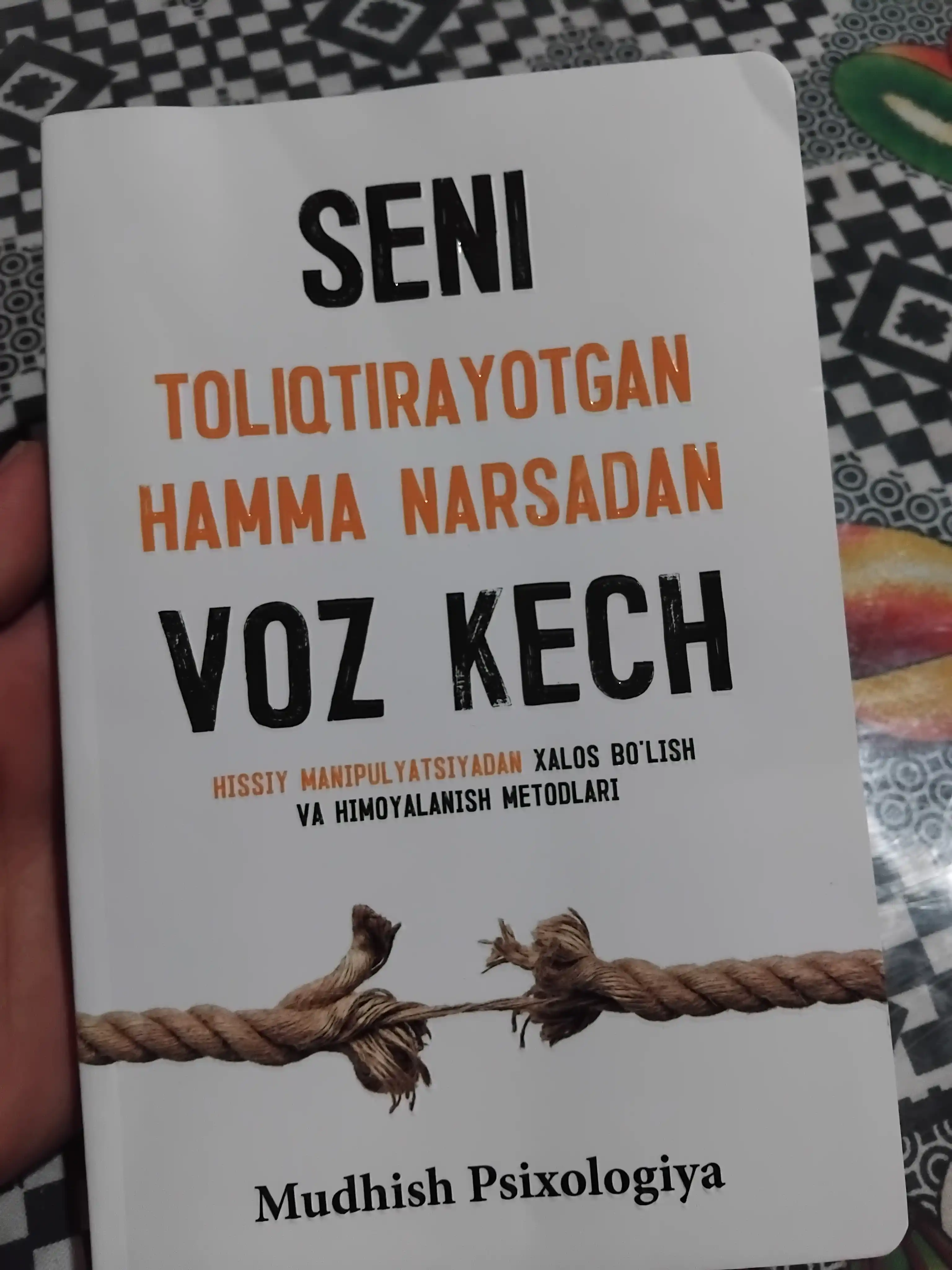 Сени толиқтираётган ҳамма нарсадан воз кеч — Мудҳиш психология