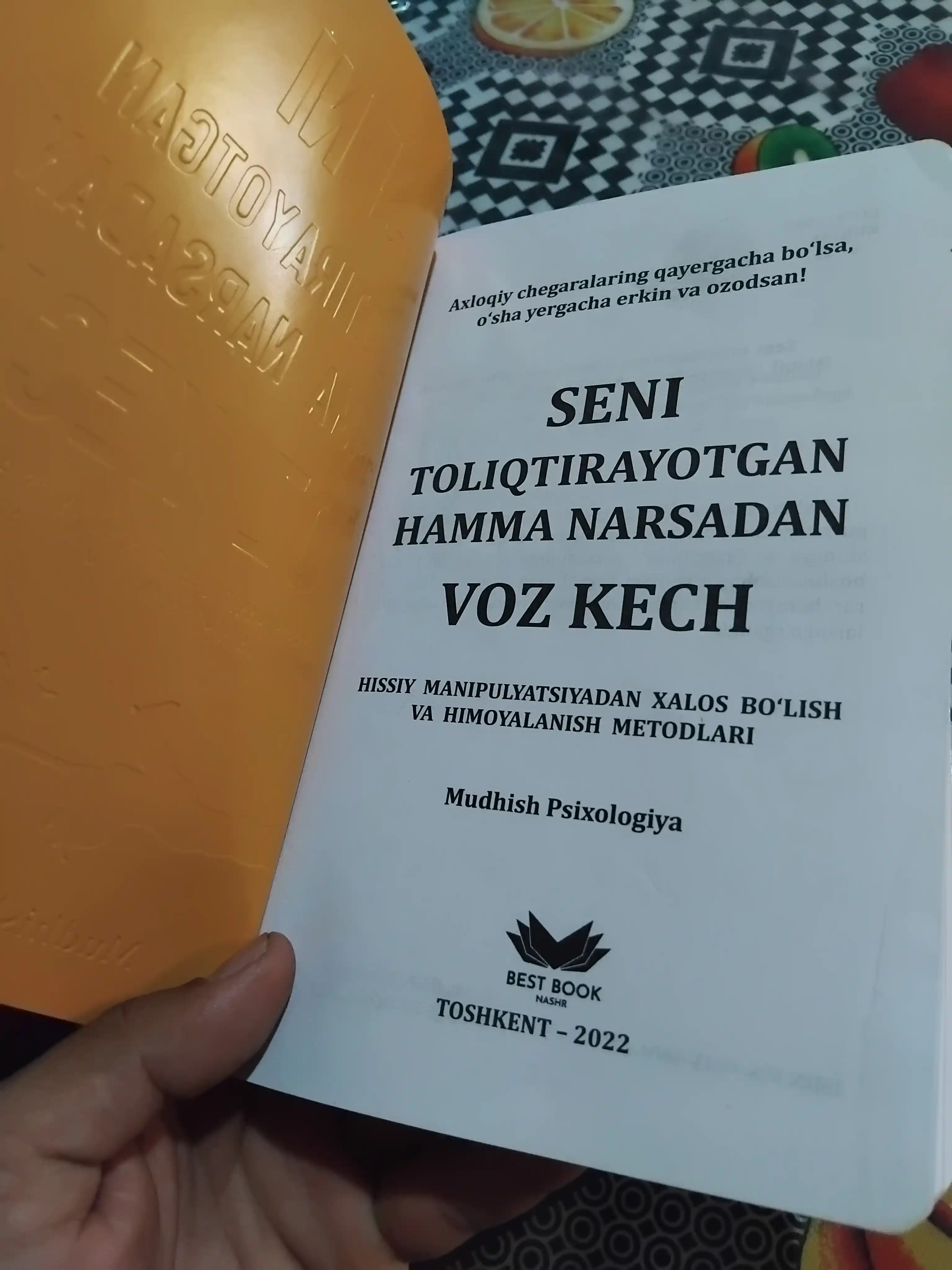 Сени толиқтираётган ҳамма нарсадан воз кеч — Мудҳиш психология
