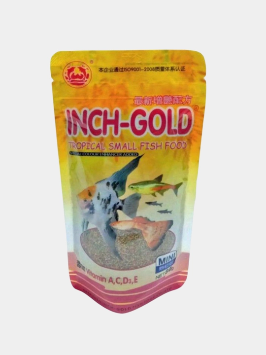 Tropik baliqlar uchun ozuqa, Inch-Gold, 80 gr - 