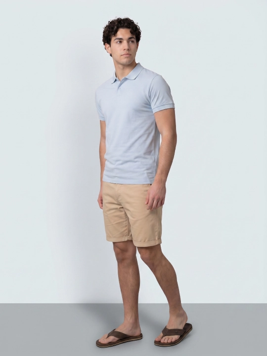 TERRA PRO Erkaklar polosi, kalta yengli SS23CA2N-17-12279
