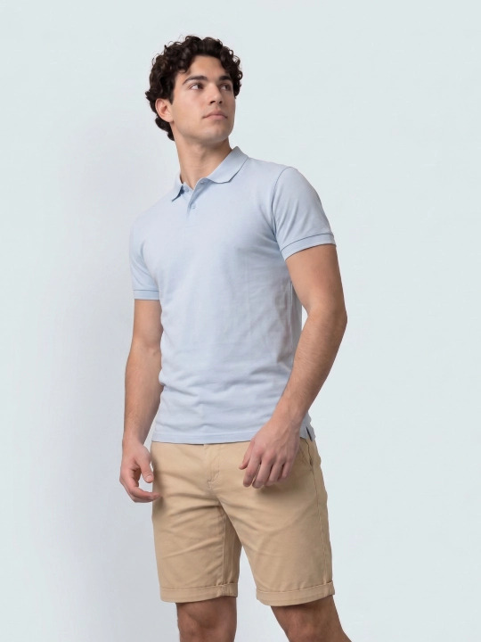 TERRA PRO Erkaklar polosi, kalta yengli SS23CA2N-17-12279
