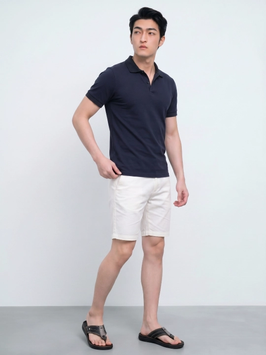 TERRA PRO Erkaklar polosi, kalta yengli SS23CA2N-17-12279