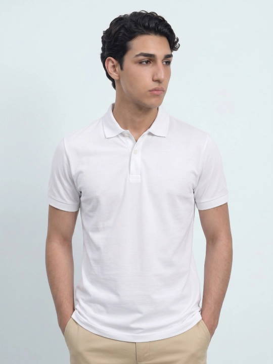TERRA PRO Erkaklar polosi, kalta yengli SS23CA2N-17-12279