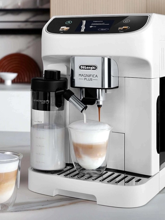 De’Longhi Magnifica Plus ECAM 320.60.W avtomatik qahva mashinasi, 15 ta ichimlik, 1,9 litr