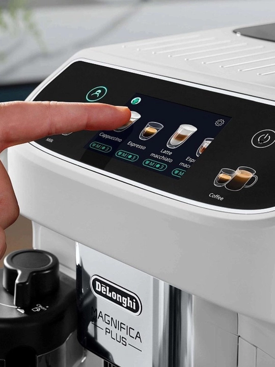 De’Longhi Magnifica Plus ECAM 320.60.W avtomatik qahva mashinasi, 15 ta ichimlik, 1,9 litr