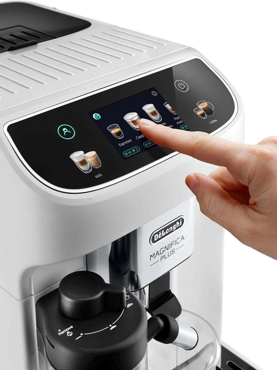 De’Longhi Magnifica Plus ECAM 320.60.W avtomatik qahva mashinasi, 15 ta ichimlik, 1,9 litr
