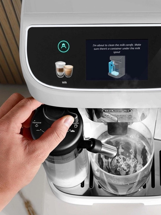 De’Longhi Magnifica Plus ECAM 320.60.W avtomatik qahva mashinasi, 15 ta ichimlik, 1,9 litr