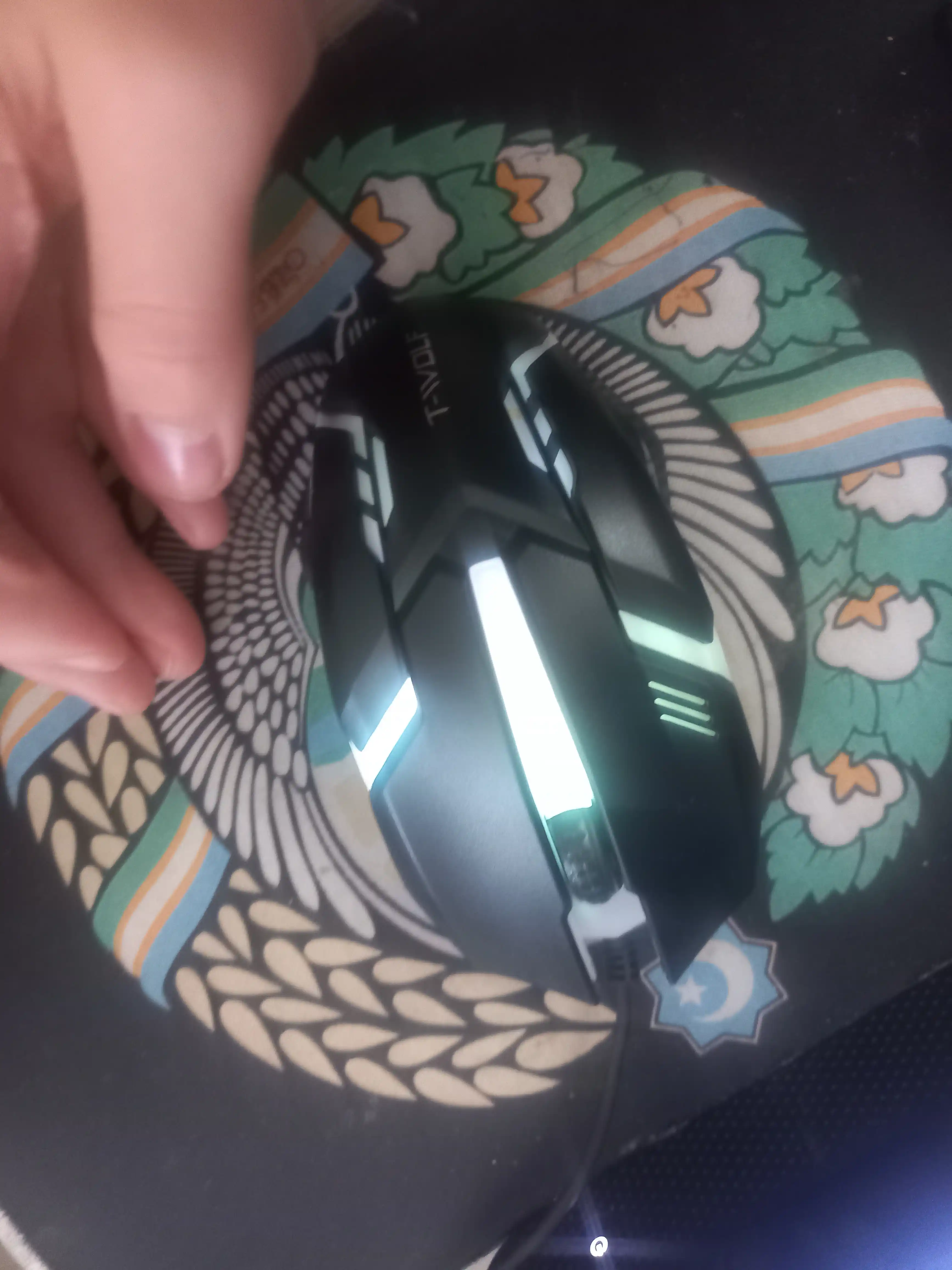 Игровая клавиатура и мышь T-wolf TF200, TF270, с RGB-подсветкой