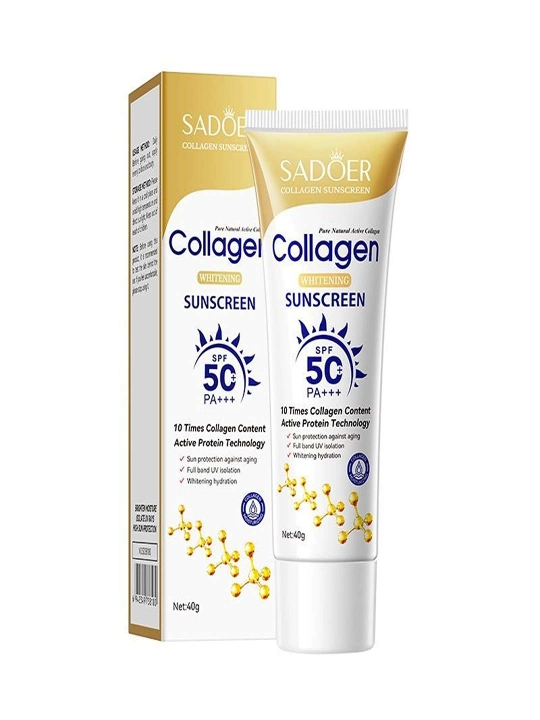 SADOER Collagen SPF 50+ Quyosh Himoya Kremi - 