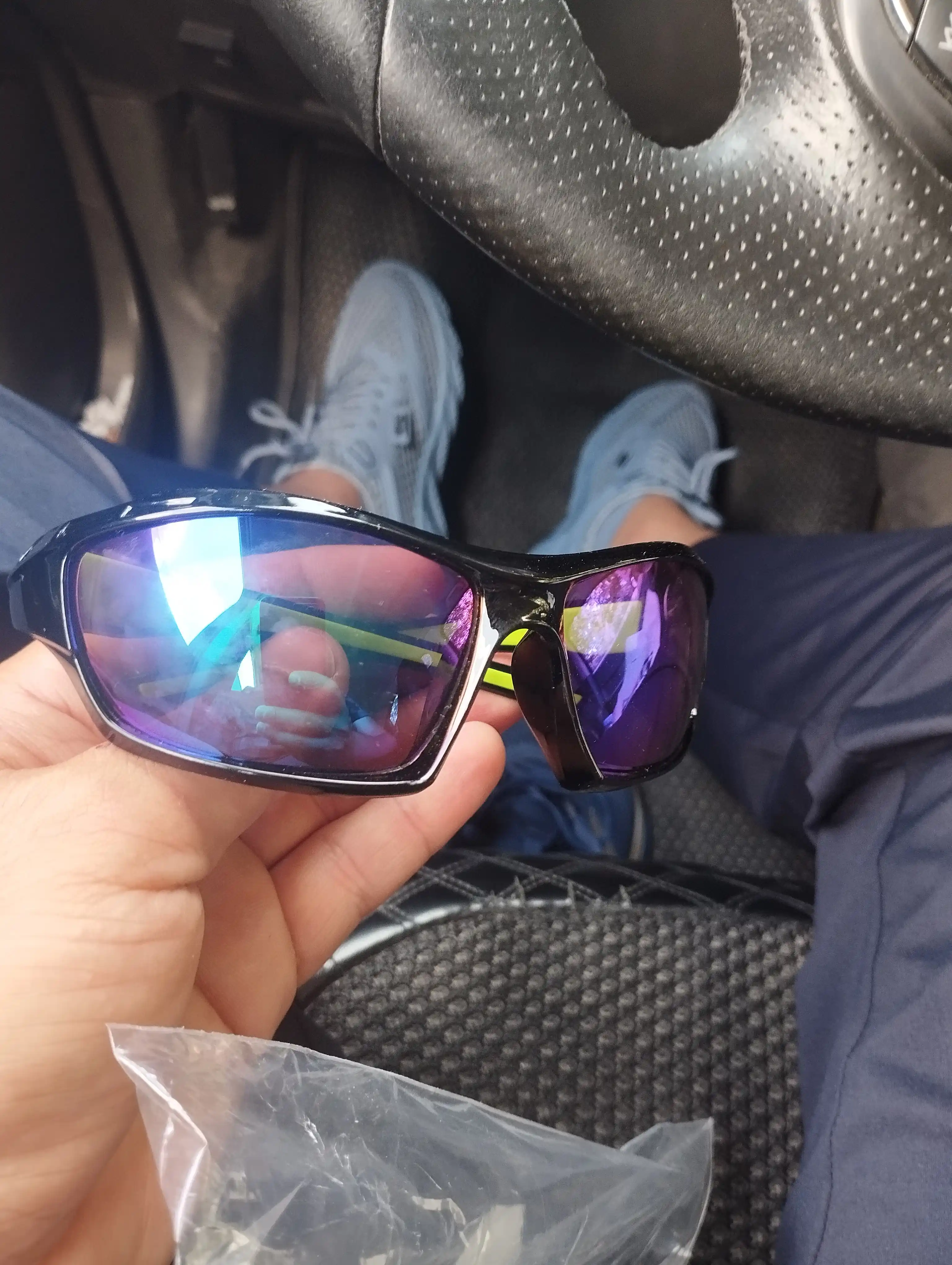 Спортивные поляризованные очки UV400, для бега, велосипеда