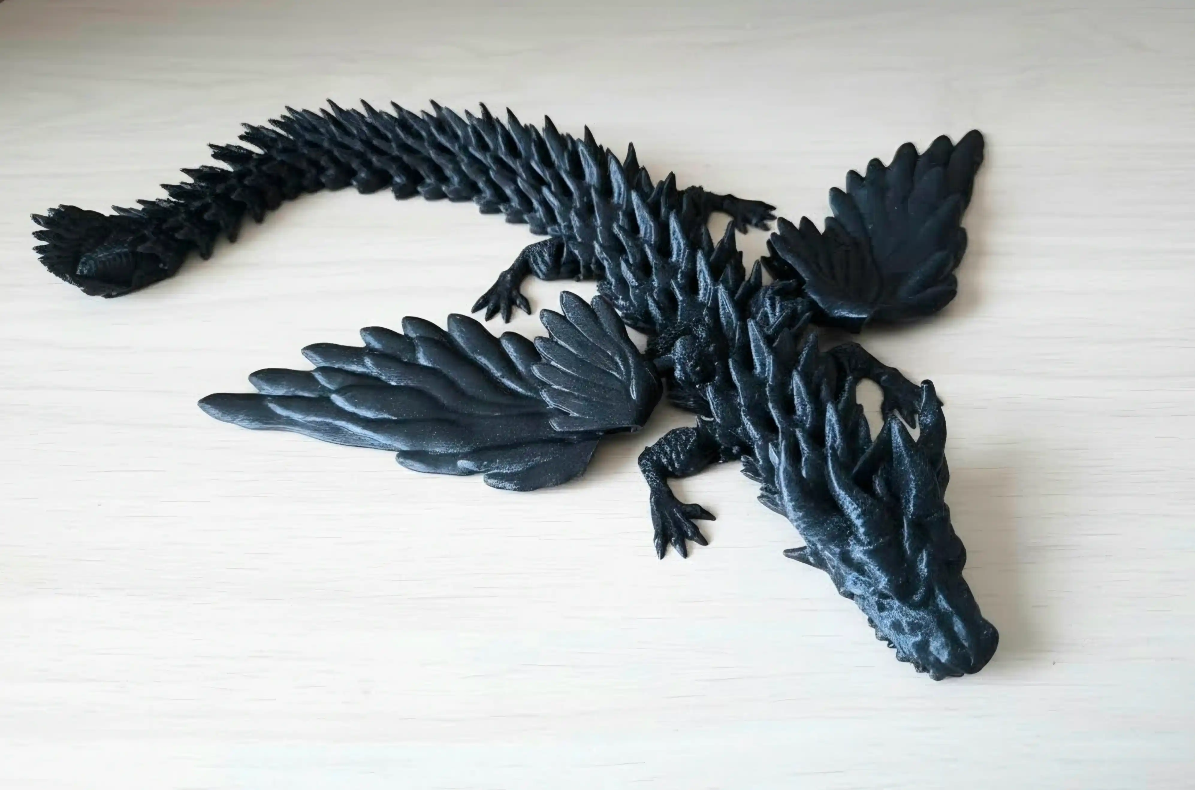 Harakatlanuvchi ajdarho, 3D antistress figurka