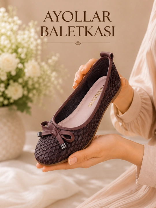Ayyollar yozgi yumshoq baletkalari - 