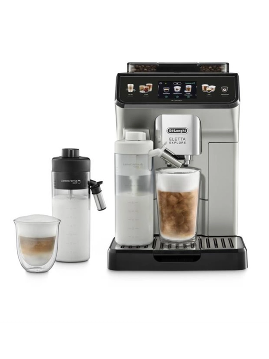Кофемашина DeLonghi Eletta Explore ECAM450.65.S, 1450 Вт, 1.8 л