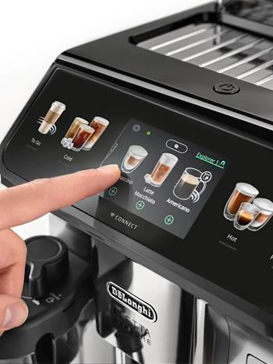 Кофемашина DeLonghi Eletta Explore ECAM450.65.S, 1450 Вт, 1.8 л