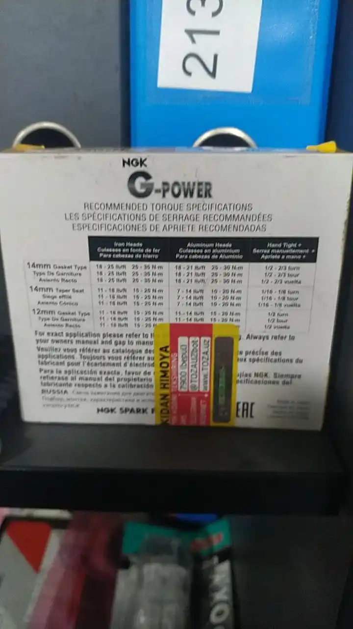 O't oldirish svechalari IRIDIUM, Gentra, Cobalt, Nexia3, Spark, 4 dona, RENKO