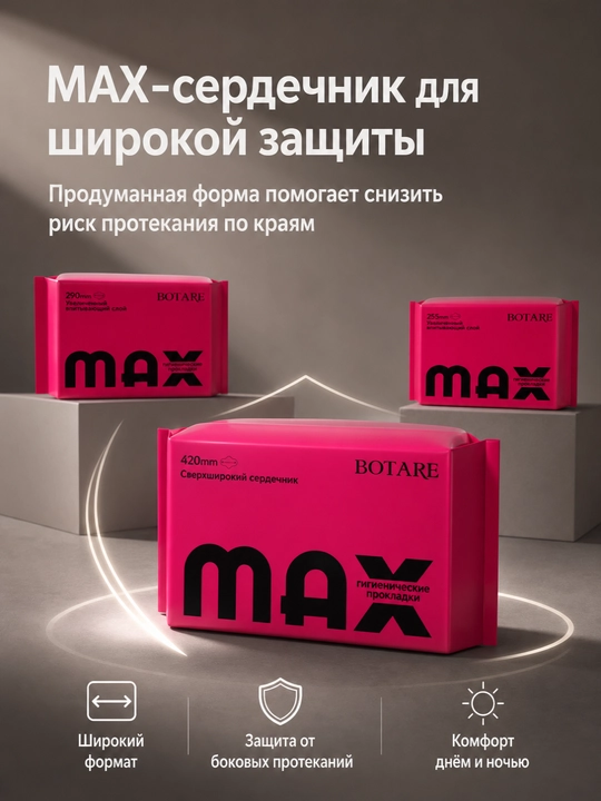 Женские гигиенические прокладки BOTARE  - 