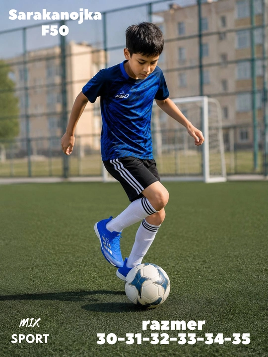 Futbol sarakanojkasi ADIDAS F50, yuqori sifat va qulaylik - 