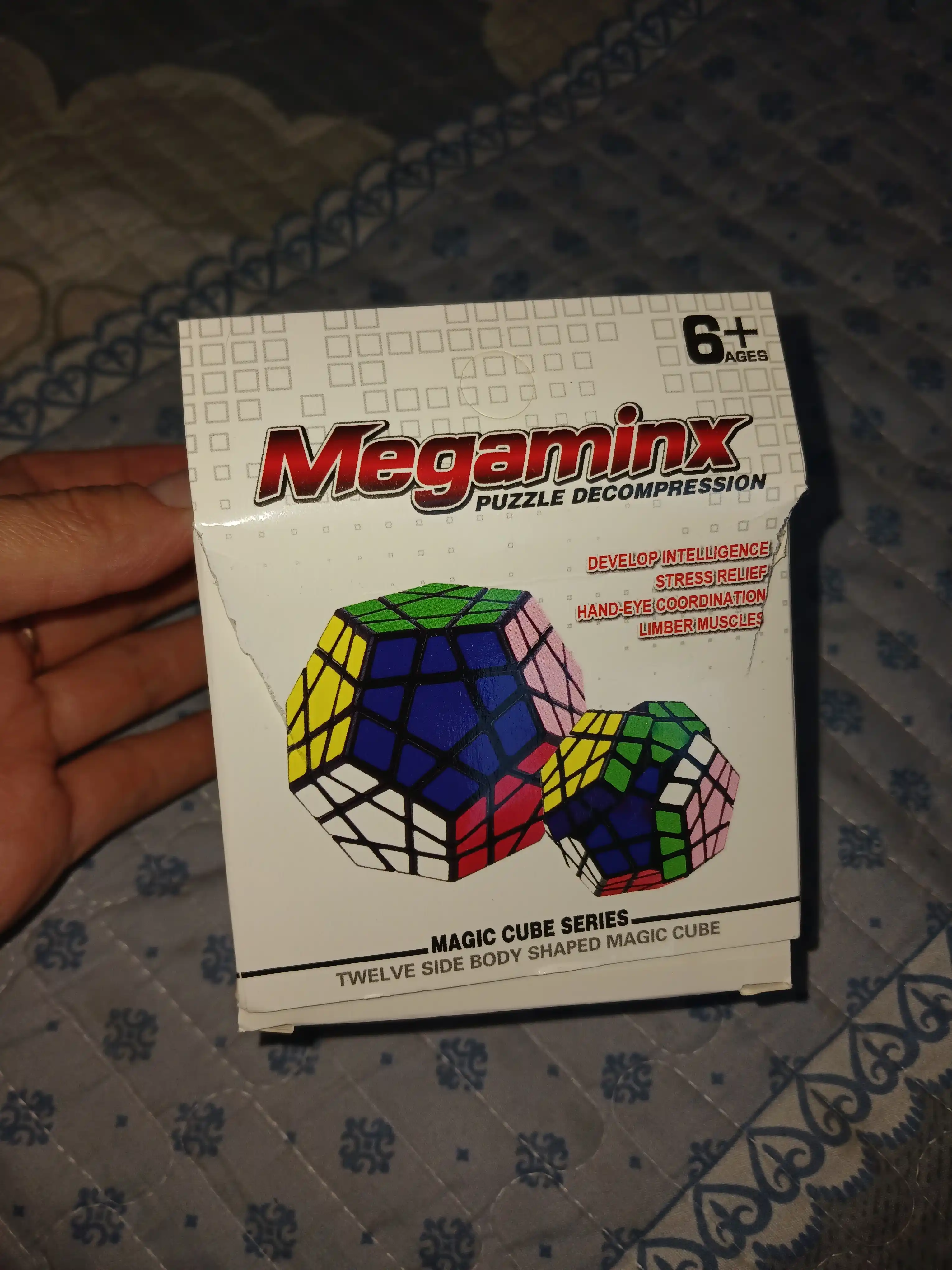 "Megamix" kubik rubik boshqotirmasi - rivojlantiruvchi,stressga qarshi o‘yinchoq